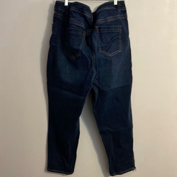 Lane Bryant Genius Fit Ankle Jeans, size 20 - Picture 2 of 4